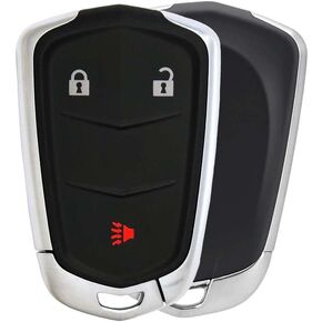 Replacement for Cadillac Key Fob 3 Buttons That Use FCC HYQ2AB and Part Number 13598525 / 13580797 - 315 MHz Compatible with 2015 2016 SRX (2) in Saudi Arabia