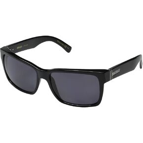 VonZipper Elmore Men's Polarized Casual Sunglasses/Eyewear - Color: Black Gloss/Grey Poly, Size: One Size Fits All in Kuwait