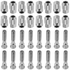 Caltric Front & Rear Wheel Lug Nuts & Bolts Compatible with Polaris RZR XP 1000 / RZR XP 4 1000 2014-2021 / General 1000 2016-2022 in Kuwait