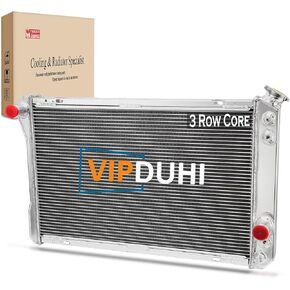 3 Row Aluminum Radiator for 1982-1992 Pontiac Firebird Trans Am Chevy Camaro P30 P20 P60 GMC P3500 P2500 1983 1984 1985 1986 1987 1988 1989 1990 1991 2.5L 3.1L 3.8L 5.0L 5.7L L4 V6 V8 in Kuwait