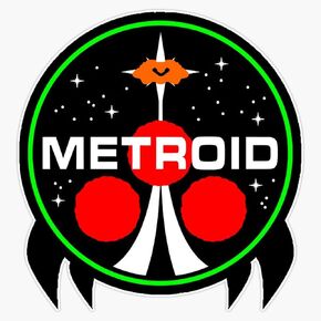 Magnet Metroid NASA Magnetic Bumper Sticker 5" in Kuwait