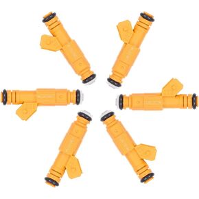Aintier 4 Holes 6 pcs Petrol Fuel Injector 0280155746 fit for 89-98 for Jeep for Cherokee 87-92 for Jeep for Comanche 93-98 for Jeep for Grand Cherokee 91-95 97-98 for Jeep for Wrangler in Kuwait