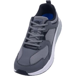 QAUPPE أحذية رياضية للمشي للرجال بمقدمة واسعة وأحذية داعمة للقوس والتهاب اللفافة الأخمصية وأحذية رياضية للتنس والجري لصالة الألعاب الرياضية والركض in Kuwait