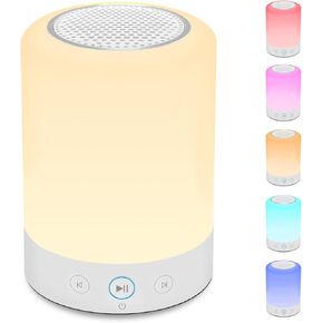 Kipcush White Noise Sound Machine with Nursery Night Light, 20 Soothing Sleep Sounds. Portable Design for Bedroom, Office, Travel. Favorites Buttons, Timer in Kuwait