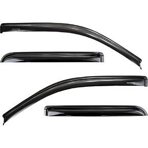 TRAILFX Rain Guard Tape On Window Vent Visors Acrylic with A Smoke Tint 4 Piece Compatible with F25/35/45/55 99-16 - 4522H in Kuwait