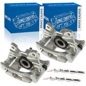 Brake Caliper Assembly Compatible with Jeep 2008-2012 Liberty 2007-2017 Wrangler 2007-2011 Dodge Nitro Disc Brake Caliper Rear Pair with Bracket 18B5047 18B5046 in Kuwait