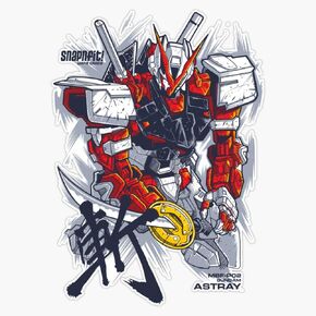 Astray Red Frame Vinyl Waterproof Sticker Decal Car Laptop Wall Window Bumper Sticker 5" in Kuwait