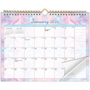 تقويم حائط 2026 - مخطط لمدة 18 شهرًا من يناير 2026 إلى يونيو 2027، مخطط شهري أنيق للاستخدام المنزلي والمكتبي in Kuwait