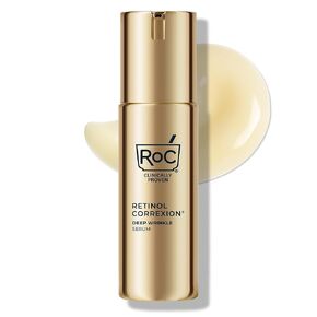 RoC Retinol Correxion Deep Wrinkle Retinol Face Serum with Ascorbic Acid, Daily Anti-Aging Skin Care Treatment for Fine Lines, Dark Spots, Acne Scars, 1 Ounce (Packaging May Vary) in Kuwait
