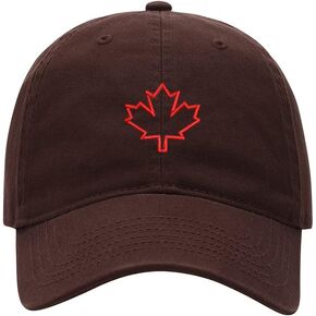 قبعة بيسبول للرجال من نبات القيقب الكندي مطرزة من القطن المغسول، قبعة أبي، قبعات بيسبول in Kuwait