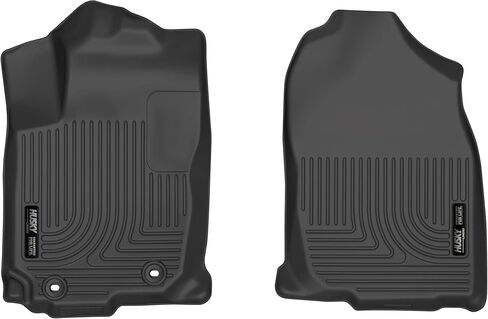 Husky Liners Weatherbeater Floor Mats | Fits 2013-2018 Toyota RAV4 | Front Row, 2-pc Black - 13531 in Saudi Arabia