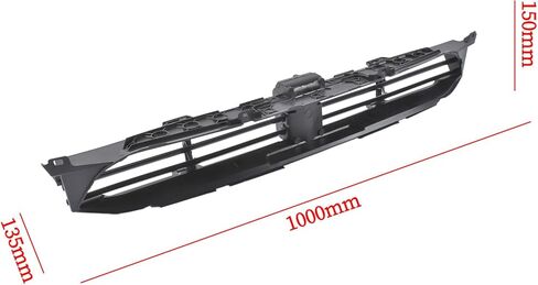 51137497231 Front Active Grille Radiator Shutter Assembly w/Motor Replacement for BMW X3 X4 M40i sDrive30i xDrive30i 2.0L 3.0L 2018-2021 Weonefit in Saudi Arabia