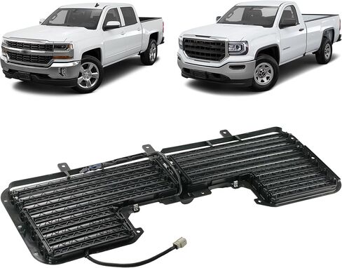 Active Grille Shutter Compatible With Chevrolet Silverado 1500 Chevy GMC Sierra 2017 2018 Replace 601-374 23300225 84363184 in Kuwait