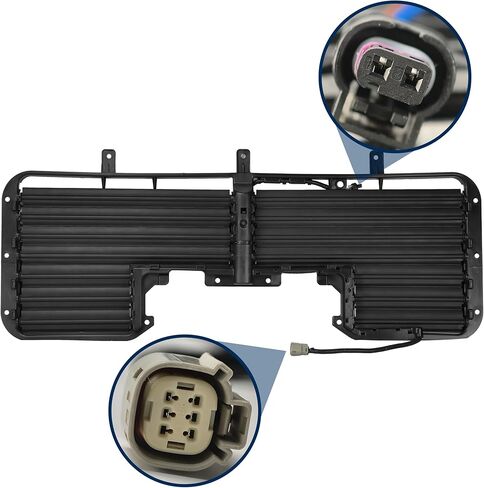 Active Grille Shutter Compatible With Chevrolet Silverado 1500 Chevy GMC Sierra 2017 2018 Replace 601-374 23300225 84363184 in Kuwait