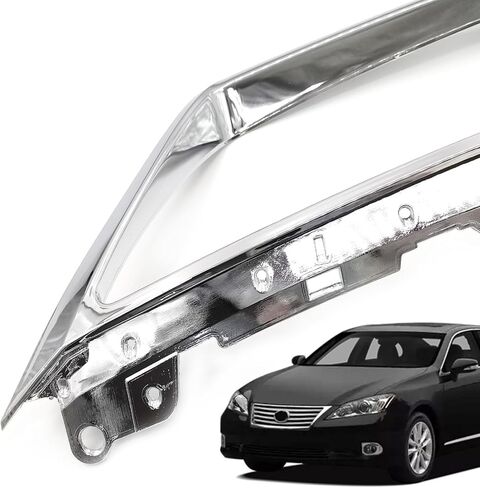 Bewild المصد الأمامي العلوي للشواية ومجموعة حواف صب الكروم مناسبة لـ 2010 2011 2012 Lexus ES350 5311133350، 5311233080، LX1200130، LX1210103 in Kuwait