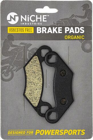 NICHE Brake Pad Set for Polaris Ranger 570 Sportsman 500 400 700 RZR S Magnum Scrambler Trail Blazer Alloy Steel Xpedition 3 Pack in Saudi Arabia
