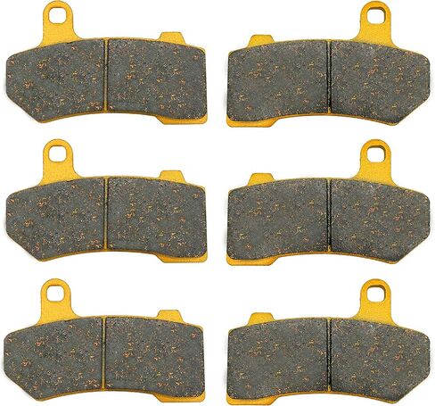 Traild Harley-Davidson V-Rod Ceramic Brake Pads 2006-2017 VRSCA VRSCD VRSCF Night Rod Muscle Street Rod VROD V Rod VRSC Front & Rear Complete Set in Saudi Arabia