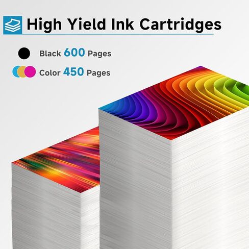 64XL Ink Cartridges Black Color Combo Replacement for HP Ink 64 XL Fit for HP64xl 7855 7155 7858 7120 Envy 7955e 7158 6255 6252 6232 7164 Tango X Printers in Kuwait