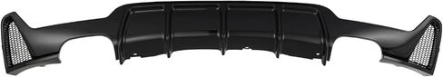 KARPAL Rear Bumper Diffuser Compatible with 2014-2020 BMW F32 F33 F36 M Sport Glossy Black Quad Exhaust in Saudi Arabia
