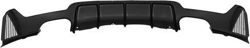 KARPAL Rear Bumper Diffuser Compatible with 2014-2020 BMW F32 F33 F36 M Sport Glossy Black Quad Exhaust in Saudi Arabia