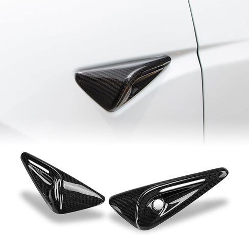 AeroBon Prepreg Charging Port Overlay Compatible with 2024-2026 Tesla Model 3 Highland Charging Port Trim in Saudi Arabia
