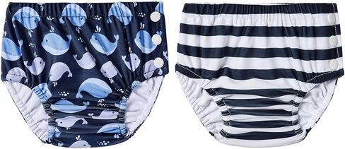 Century Star Baby Reusable Swim Diapers, Pool Swimming Diapers for Toddler Boys Girls, Washable Swimming Pants, Size 2-3, 1 Count in Saudi Arabia
