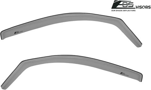 Fits All 2016-2023 Toyota Tacoma Access Cab Models | EOS Visors in-Channel Style Smoke Tinted Side Vents Window Deflectors Rain Guards in Saudi Arabia
