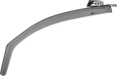 Fits All 2016-2023 Toyota Tacoma Access Cab Models | EOS Visors in-Channel Style Smoke Tinted Side Vents Window Deflectors Rain Guards in Saudi Arabia