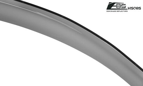 Fits All 2016-2023 Toyota Tacoma Access Cab Models | EOS Visors in-Channel Style Smoke Tinted Side Vents Window Deflectors Rain Guards in Saudi Arabia