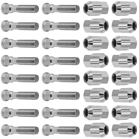 Caltric Front & Rear Wheel Lug Nuts & Bolts Compatible with Polaris RZR XP 1000 / RZR XP 4 1000 2014-2021 / General 1000 2016-2022 in Kuwait