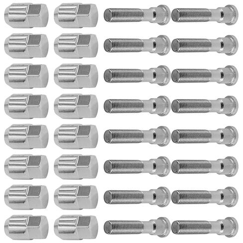 Caltric Front & Rear Wheel Lug Nuts & Bolts Compatible with Polaris RZR XP 1000 / RZR XP 4 1000 2014-2021 / General 1000 2016-2022 in Kuwait