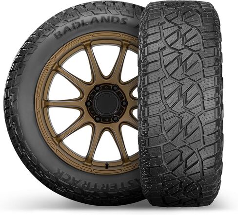 Set of 2 (TWO) Mastertrack BADLANDS ATX 235/60R18 107H XL All-Season All-Terrain SUV Tires 235/60/18-Includes 3-Year Road Hazard Warranty & 5-Year Warranty (Tire Only)-UTQG 620AB in Kuwait