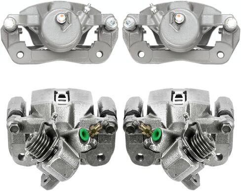 AutoShack Front & Rear Brake Calipers Replacement for 2013-2015 Honda Civic 2013-2015 Acura ILX 4-PC Set in Saudi Arabia