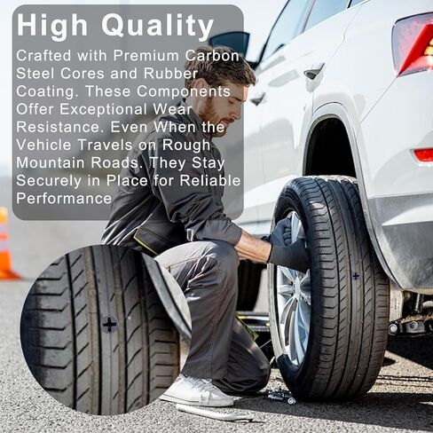 70 قطعة من الأظافر المطاطية لإصلاح الإطارات، أظافر مطاطية حلزونية مع تصميم أظافر لإصلاح الإطارات، إصلاح الإطارات في حالات الطوارئ للسيارات والشاحنات والدراجات النارية، مثالية للسائقين والمتحمسين في الهواء الطلق لإصلاح الثقب بسرعة in Kuwait