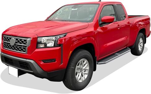 Tuxtreme Polished Running Boards Style Compatible with Nissan Frontier 2005-2026 King Cab & Suzuki Equator 2005-2012 Extra Cab (Side Steps Side Bars) 6in Wide 304 Stainless Steel in Kuwait