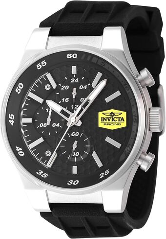 Invicta Racing Men 44mm Stainless Steel Steel Black dial VD38 Quartz in Saudi Arabia