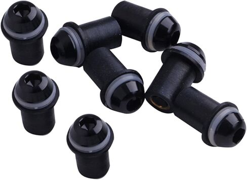 Black Windscreen Screws Bolts Kit Fit for BMW R1200R R1200GS R1150R R1100RT(8PCS) in Kuwait