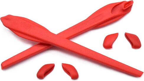 HKUCO Replacement Silicone Leg Set For Oakley Flak 2.0/Flak 2.0 XL Sunglasses Earsocks Rubber Kit in Kuwait