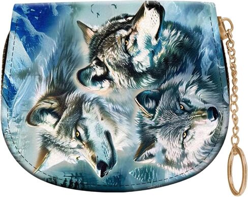 محفظة جلدية طويلة مناسبة للسيدات والمراهقين - سوار معصم قابل للفصل + محفظة سفر RFID مع فتحة للبطاقة - سلاحف البحر النيون in Kuwait