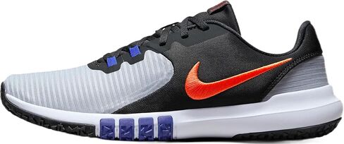 حذاء التمارين Nike Flex Control 4 للرجال (CD0197-013، Wolf Gray/Black/Racer Blue/Team Orange) مقاس 9.5 in Saudi Arabia