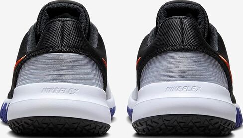 حذاء التمارين Nike Flex Control 4 للرجال (CD0197-013، Wolf Gray/Black/Racer Blue/Team Orange) مقاس 9.5 in Saudi Arabia