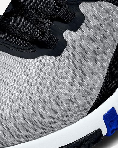 حذاء التمارين Nike Flex Control 4 للرجال (CD0197-013، Wolf Gray/Black/Racer Blue/Team Orange) مقاس 9.5 in Saudi Arabia