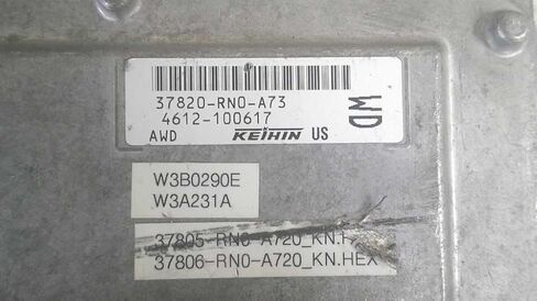 Engine ECM Control Module AWD Fits 09-10 Compatible with Honda Compatible with Pilot 37820-RN0-A73 37820RN0A73 in Saudi Arabia