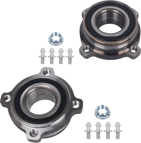Autoround 512226 Rear Wheel Bearing and Hub Assembly Fit for BMW X5 00-06, 528I Xdrive 09-10, 530Xi 06-07, 645Ci 04-05, 650I 06-12, 745I 745Li 02-05, 750I 750Li 06-09, 760I 760Li 03-08, Set of 2 in Saudi Arabia