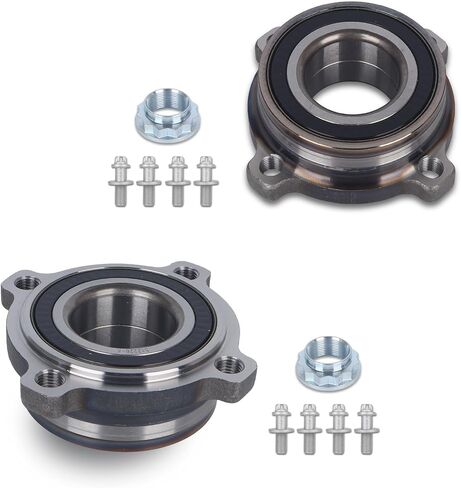 Autoround 512226 Rear Wheel Bearing and Hub Assembly Fit for BMW X5 00-06, 528I Xdrive 09-10, 530Xi 06-07, 645Ci 04-05, 650I 06-12, 745I 745Li 02-05, 750I 750Li 06-09, 760I 760Li 03-08, Set of 2 in Saudi Arabia