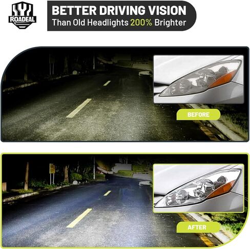 المصابيح الأمامية مع لمبات لسيارة Toyota Sienna Minivan 2006-2010 (جميع الديكورات: CE، LE، XLE) وشاحنة البضائع in Kuwait