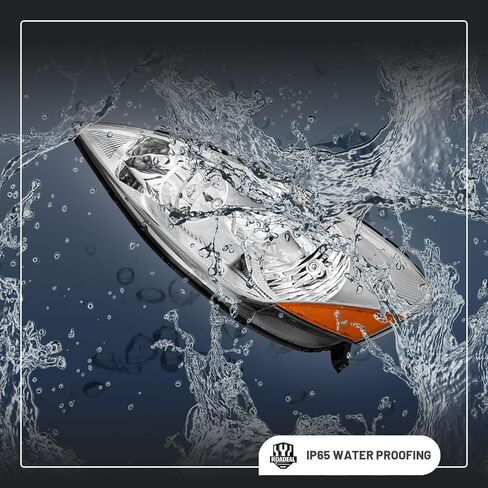 المصابيح الأمامية مع لمبات لسيارة Toyota Sienna Minivan 2006-2010 (جميع الديكورات: CE، LE، XLE) وشاحنة البضائع in Kuwait