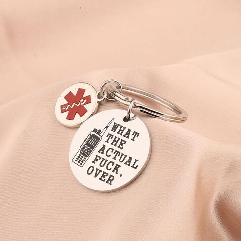 FAADBUK Funny EMT Keychain EMT Appreciation Gift First Responder Gift Paramedic Gift in Saudi Arabia