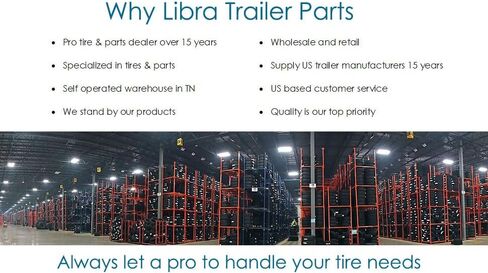 Free Country Premium Trailer Tires ST175/80R13 8PR Load Range D with Scuff Guard in Kuwait