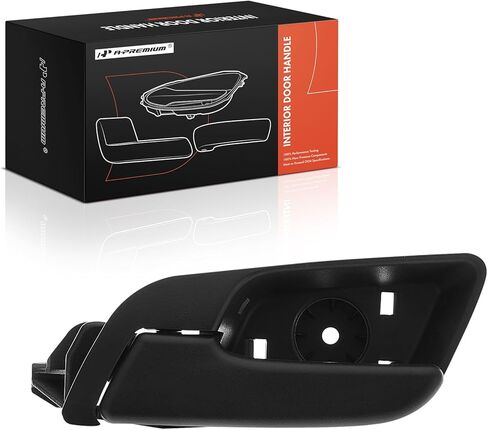A-Premium Front or Rear Left Driver Side Interior Door Handle Compatible with Chevrolet Equinox 2010-2017, Malibu 2013-2015, Impala 2014-2019, Sonic, Malibu Limited & GMC Terrain, Chrome Lever in Saudi Arabia